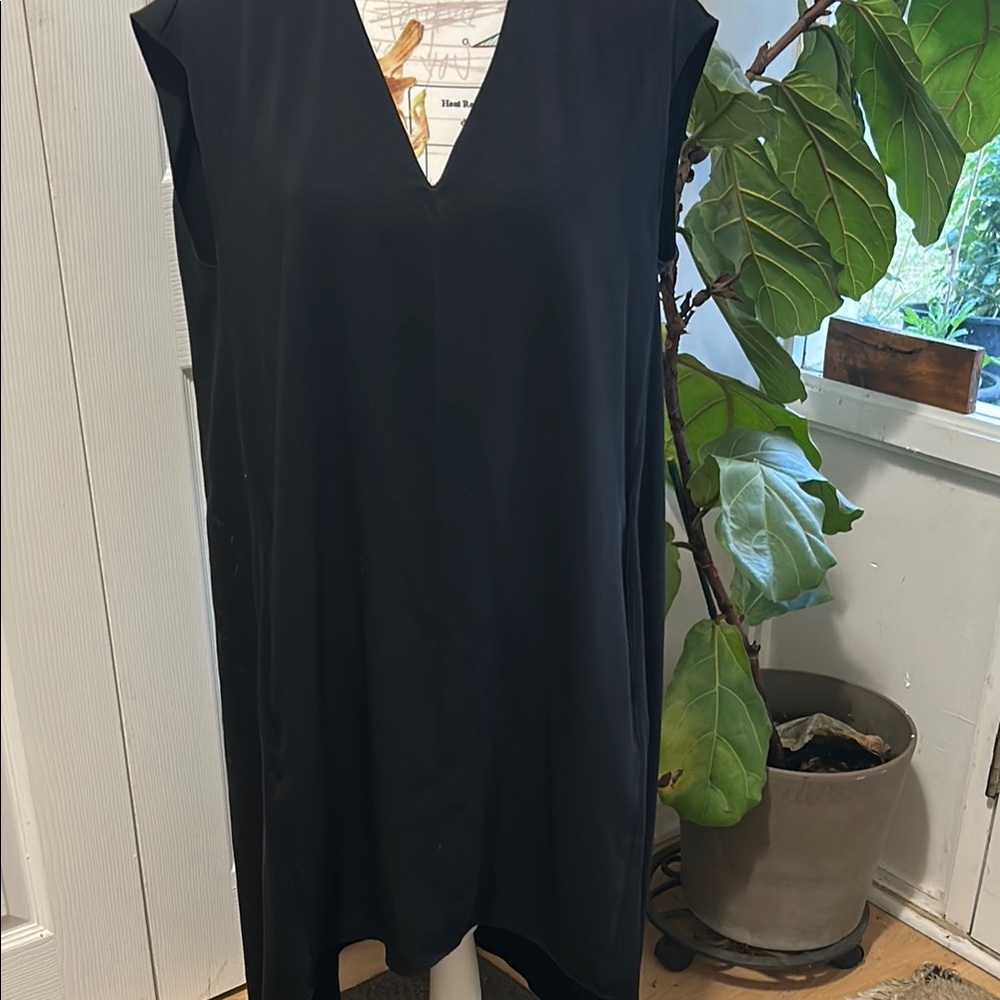 RACHEL Rachel Roy Elegant Black Asymmetrical Dress